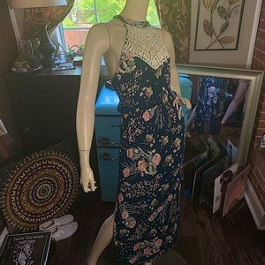 SOLD Long beautiful floral dress